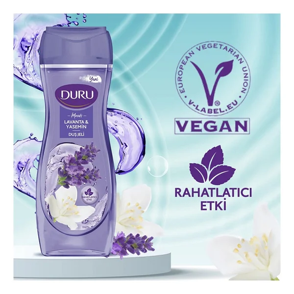 Duru Moods Lavanta ve Yasemin Duş Jeli 450 ml - Görsel 4