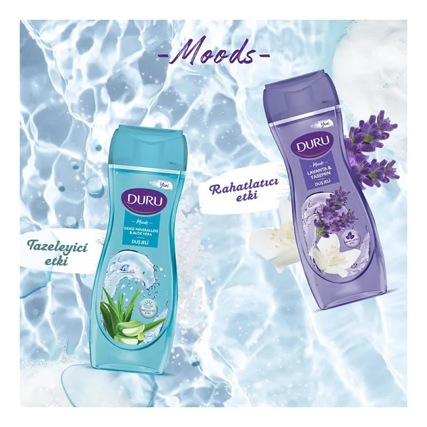 Duru Moods Lavanta ve Yasemin Duş Jeli 450 ml - Görsel 5