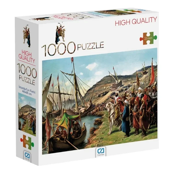 CA Games İstanbul'un Fethi 1000 Parça Puzzle 7039 - Görsel 2