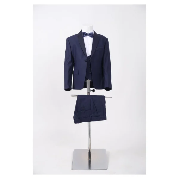 Doctor Junior Erkek Çocuk Smokin Takım Elbise - Lacivert - 10 Yaş - Görsel 8