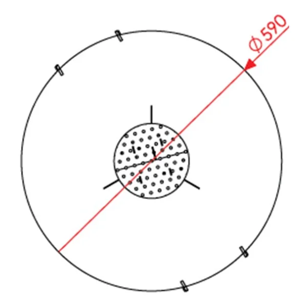 Ateş Çukuru 3500 Plate Izgara / Baba's Bbq - Görsel 4