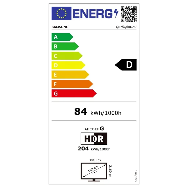 Samsung 75Q60D 4K Ultra HD 75" 190 Ekran Uydu Alıcılı Smart QLED TV - Görsel 4