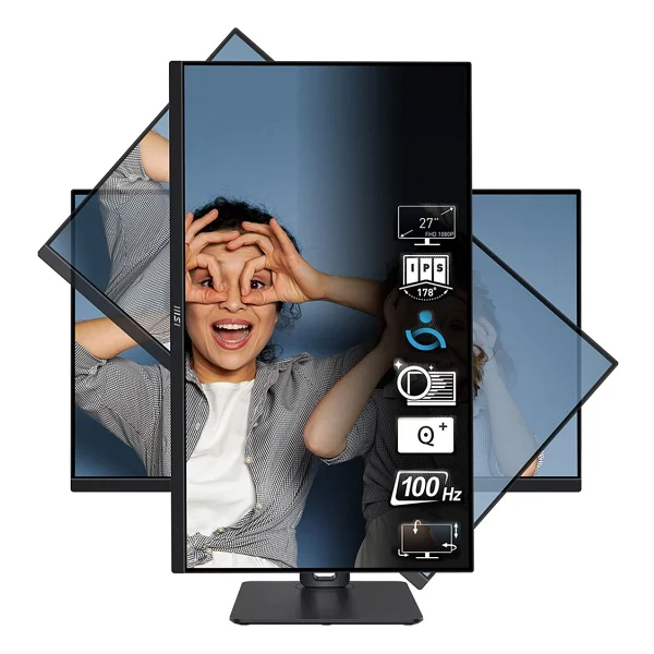 MSI PRO MP275P 27" 1 ms Full HD Pivot IPS 100 Hz Monitör - Görsel 3