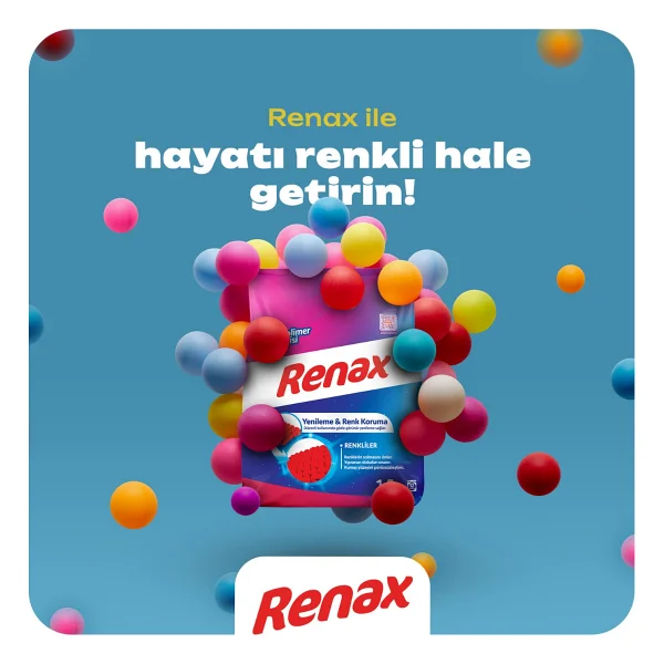 Renax Renkliler için 10 kg Toz Deterjan - Görsel 5