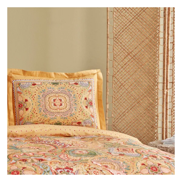 Karaca Home Manas Hardal %100 Pamuk Çift Kişilik Nevresim Takımı - 200 x 220 cm - Görsel 4