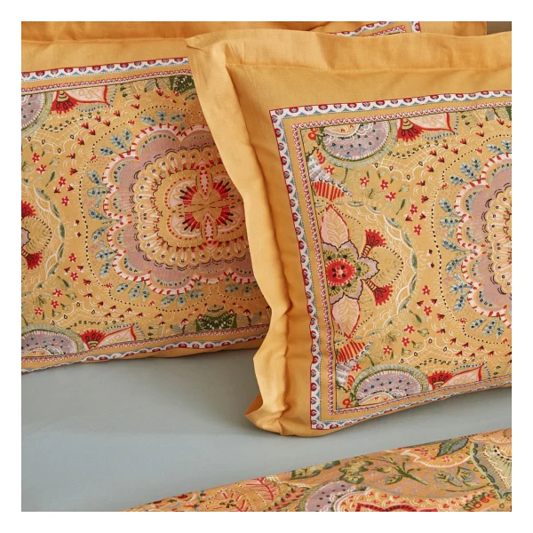 Karaca Home Manas Hardal %100 Pamuk Çift Kişilik Nevresim Takımı - 200 x 220 cm - Görsel 5