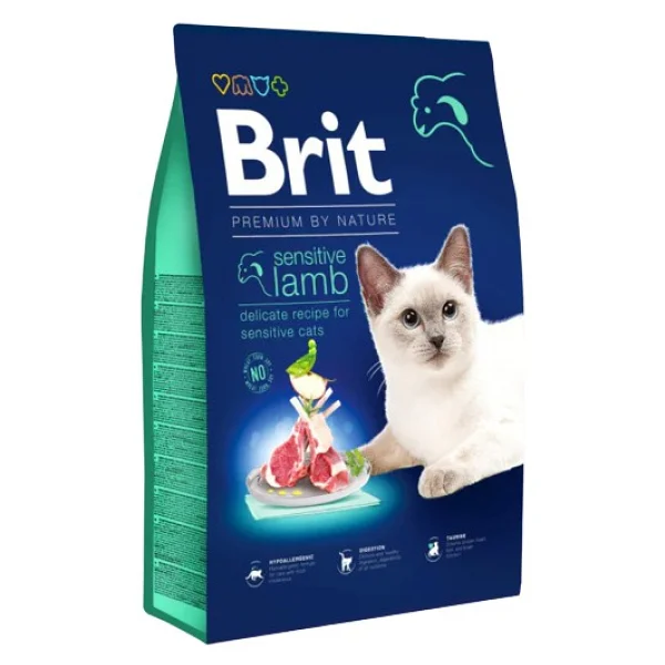 Brit Premium Sensitive Kuzu Etli 8 kg Yetişkin Kedi Maması - Görsel 5