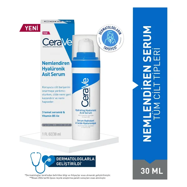 Cerave Nemlendirici 30 ml Hyalüronik Asit Serum - Görsel 10