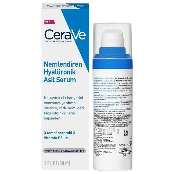 Cerave Nemlendirici 30 ml Hyalüronik Asit Serum - Görsel 2