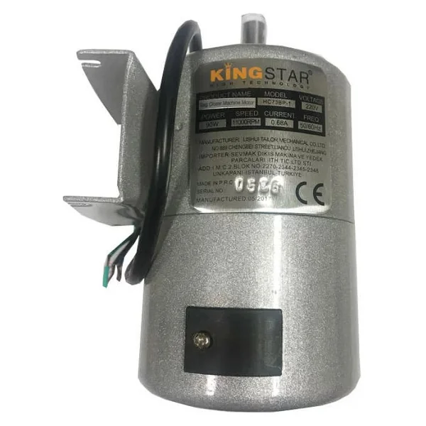 Kingstar Newlong Yuki Çuval Ağzı Dikiş Makinesi Motoru - 90watt - Görsel 2