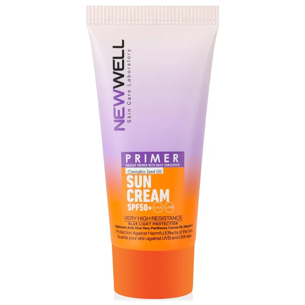New Well Aydınlatıcı Etkili Primer 50 ml 50 Faktör Güneş Kremi - Görsel 4