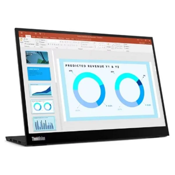 Lenovo ThinkVision M14D 63AAUAT6WL 14" 6 ms IPS 60 Hz Taşınabilir Monitör - Görsel 3