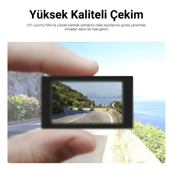 Viofo CPL-400 Vs1 Uyumlu Parlama Önleyici Polarize Cpl Filtre - Görsel 9