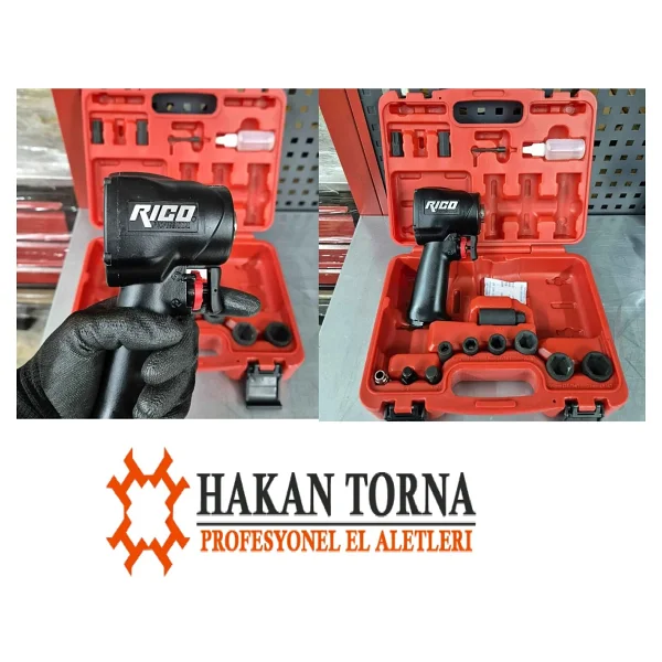 Rico 022-RC4085 3/8 inç Havalı Somun Sıkma Makinesi - Görsel 2