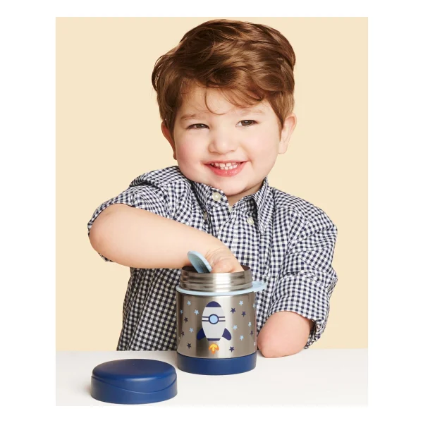 Skip Hop Spark Style Roket Paslanmaz Çelik Termos 325 ml - Görsel 5