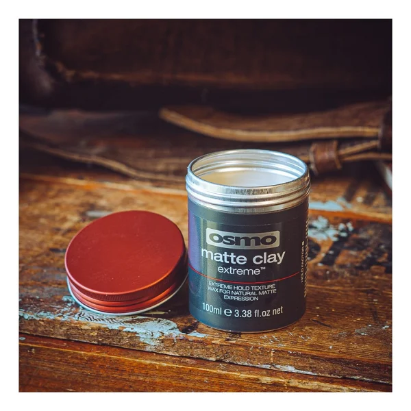 Osmo Matte Clay Extreme Mat Görünümlü Kil Bazlı Ekstra Sert 100 ml Wax - Görsel 2