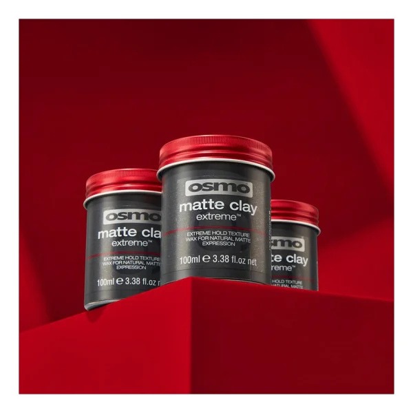Osmo Matte Clay Extreme Mat Görünümlü Kil Bazlı Ekstra Sert 100 ml Wax - Görsel 4