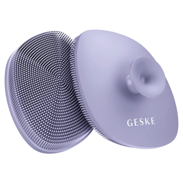 Geske Yüz Temizleme Fırçası Facial Brush - Mor - Görsel 3