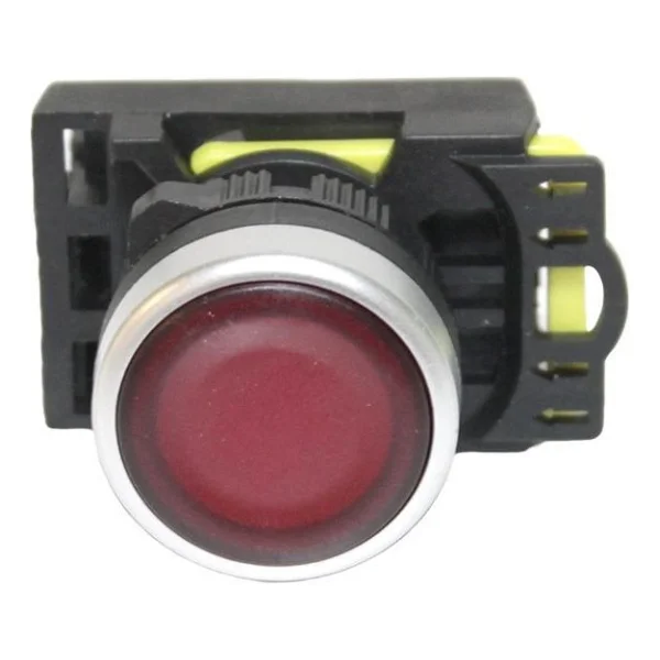 Eurowest EW-55-01L 1NC Yaylı LED Işıklı Stop Butonu (Kırmızı) - Görsel 2