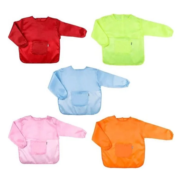 Nova Color Öğrenci Çalışma Boyama Önlüğü Pembe Renk 1 Adet - Görsel 2