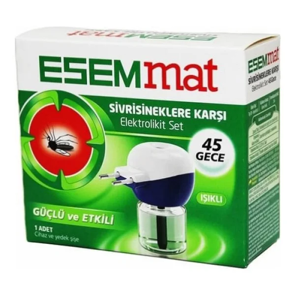 Esemmat Otomatik Isı Kontrollü Elektrolikit Set 45 Gece Isıtıcı + Yedek - Görsel 2