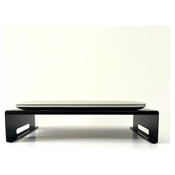 HERO DİZAYN Monitör Standı - Laptop Standı - Monitör Yükseltici - Metal - Mat Siyah - Görsel 4