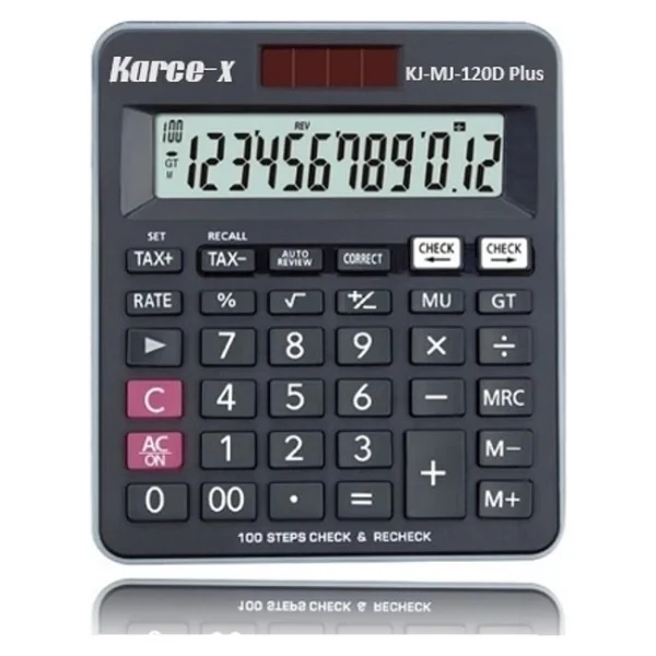 Karce-X KC-MJ-120D Plus Masaüstü 12 Haneli Hesap Makinesi - Görsel 2