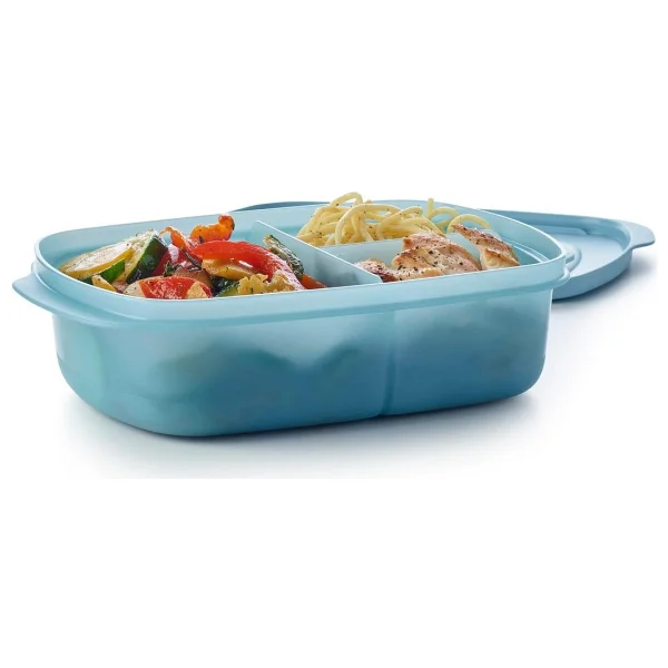 Tupperware Mikrodalga 1 lt Bölmeli Beslenme Kabı - Görsel 2