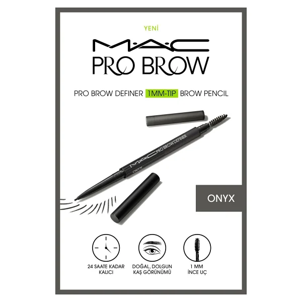 M.A.C Pro Brow Definer 1MM Tip Stud Kaş Kalemi - Görsel 8