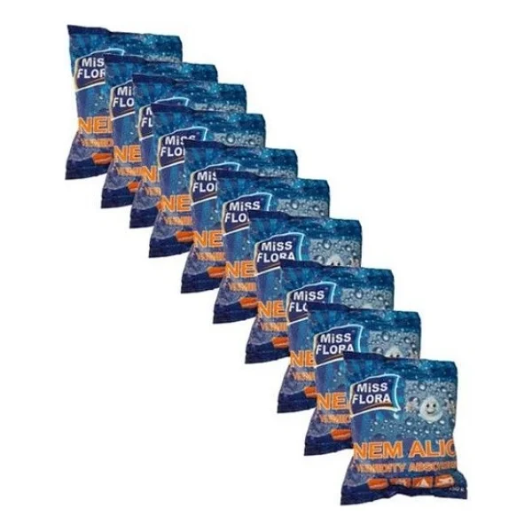 Miss Flora 10'lu Süper Ekonomik Yedek Paket (10 adet 450 gr Nem Alıcı Yedek) - Görsel 2