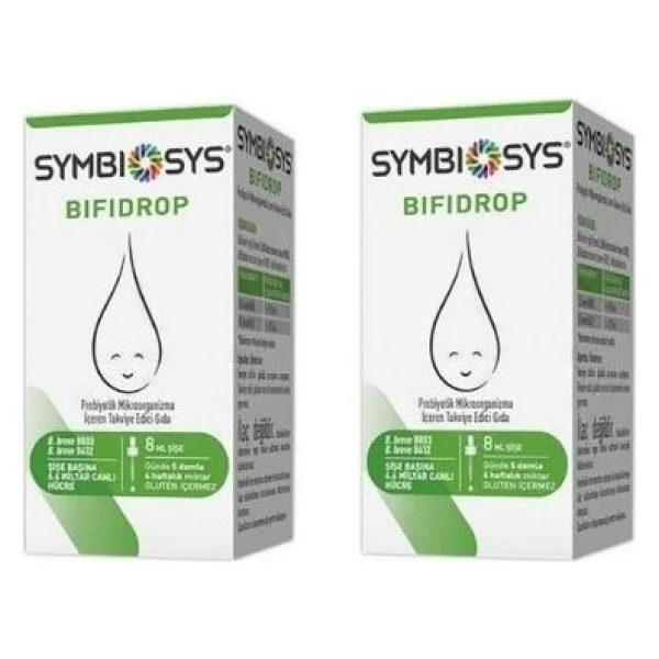 Symbiosys Bifidrop Probiyotik Damla 8 ml 2 Adet - Görsel 2