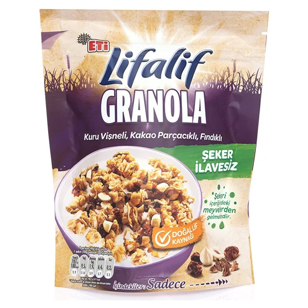 Eti Lifalif 200 gr Vişneli Çıtır Yulaf - Görsel 8