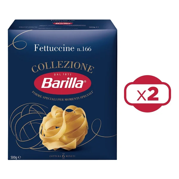 Barilla Fettucine Makarna 500 gr 2'li - Görsel 3