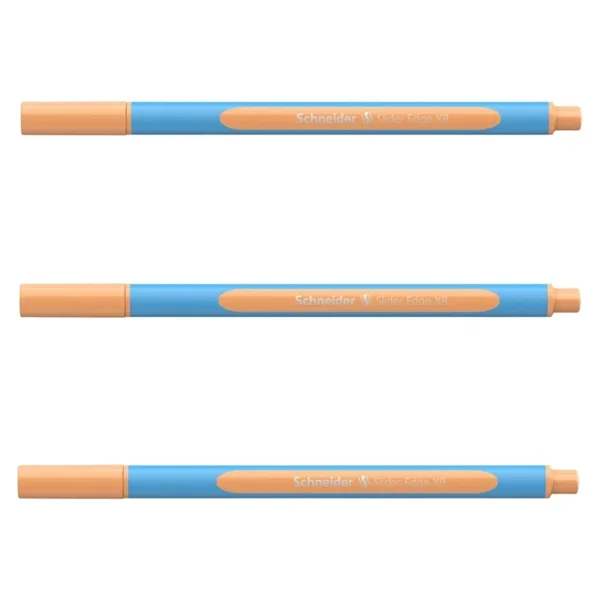 Schneıder Tükenmez Kalem Slıder Edge Pastel Şeftali Xb 152226 ( 3 Adet ) - Tip - Görsel 2