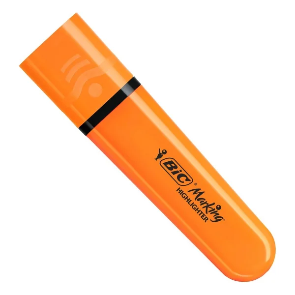 Bic Marking Flat Turuncu Fosforlu Kalem - Görsel 2