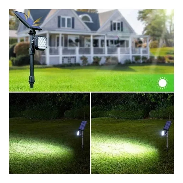 Forlife FL-3124 22 W Kazıklı Solar Çim Armatürü - Görsel 3