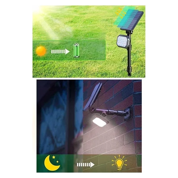 Forlife FL-3124 22 W Kazıklı Solar Çim Armatürü - Görsel 4