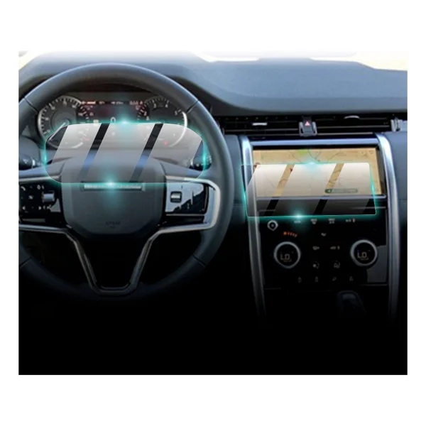 IPG Land Rover 2020-2022 Discovery Sport 10.2" Navigasyon + Panel (2 Parça) Ipg Proactive Ekran Koruyucu - Şeffaf - Görsel 6