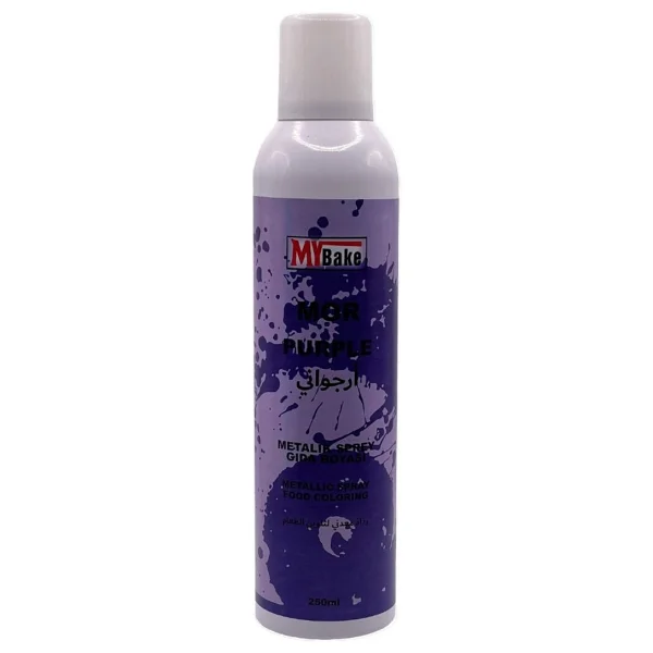 My Bake Mor Metalik Sprey Gıda Boyası 250 ml - Görsel 2