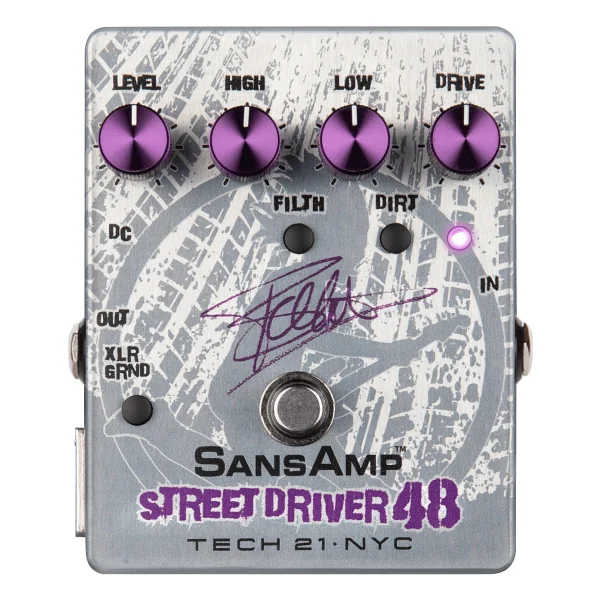 Tech 21 Frank Bello Street Driver 48 Bas Gitar Pedalı - Görsel 6
