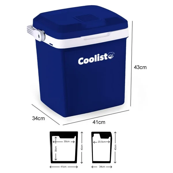 Coolist CLT26 12-220 V 26 lt Termoelektrikli Araç Buzdolabı - Görsel 6