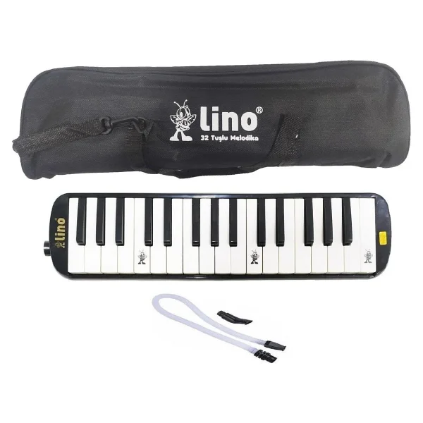 Lino LN-32 Çantalı Siyah 32 Tuşlu Melodika - Görsel 2