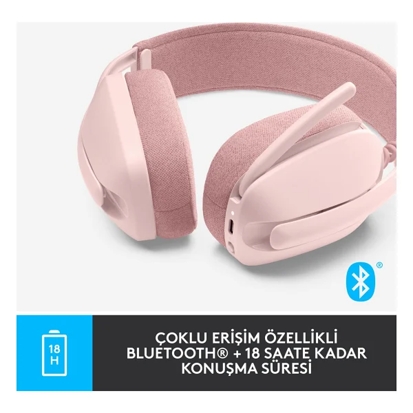 Logitech Zone Vibe 100 Bluetooth Çağrı Merkezi Kulaklığı - Görsel 6