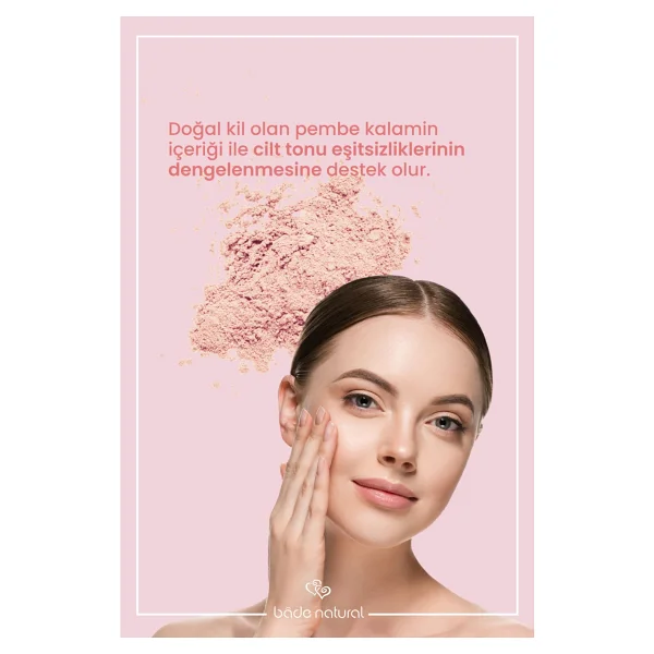 Bade Natural Ton Eşitleyici ve Aydınlatıcı Pembe 16 gr 50 Faktör Stick Güneş Kremi - Görsel 3