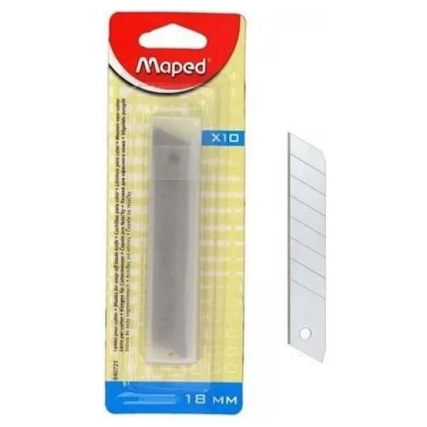 Maped Yedek Bıçak 18Mm 10'lu Blister - Görsel 2