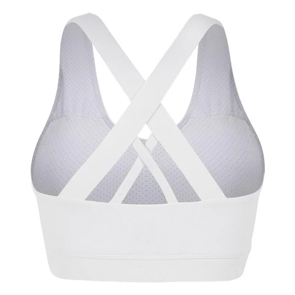 Ghassy Co. Kadın Çarpraz Sırt Detaylı Criss Cross Kaplı Yoga Egzersiz Fitness Spor Sütyeni BEYAZ XS - Görsel 3
