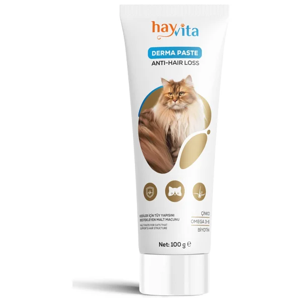 Hayvita Derma Paste 100 gr Malt Kedi Macunu - Görsel 2