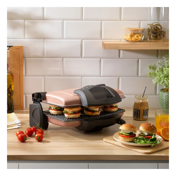 Schafer Grill Chef Siyah Tost Makinesi - Görsel 6
