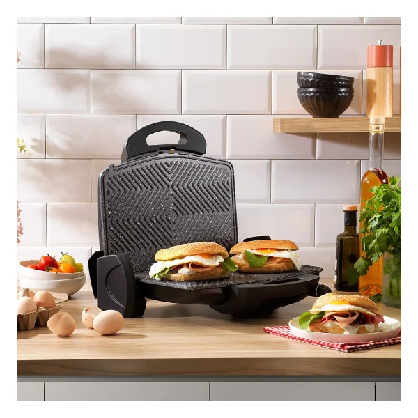 Schafer Grill Chef Siyah Tost Makinesi - Görsel 5