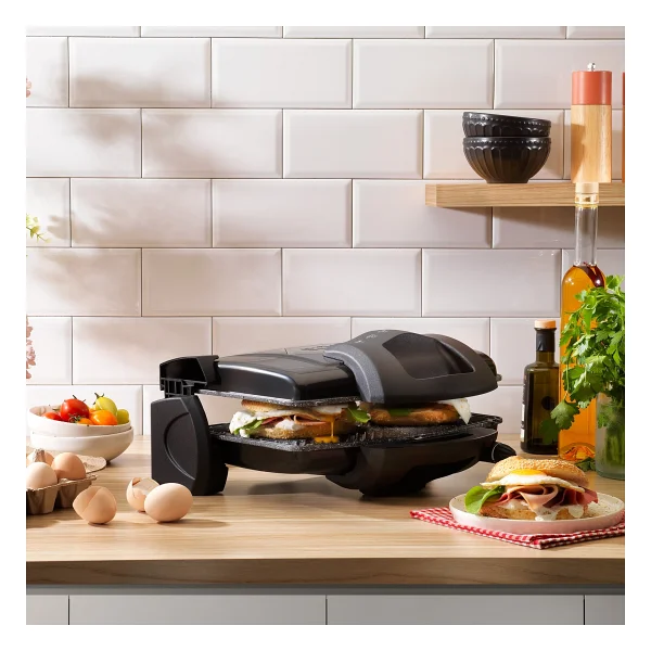 Schafer Grill Chef Siyah Tost Makinesi - Görsel 2